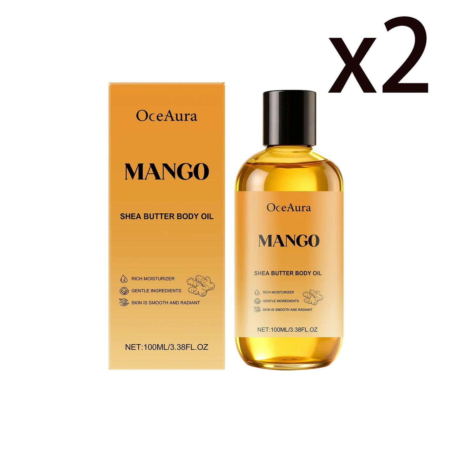 Mango & Shea Butter Body Oil – 100ml