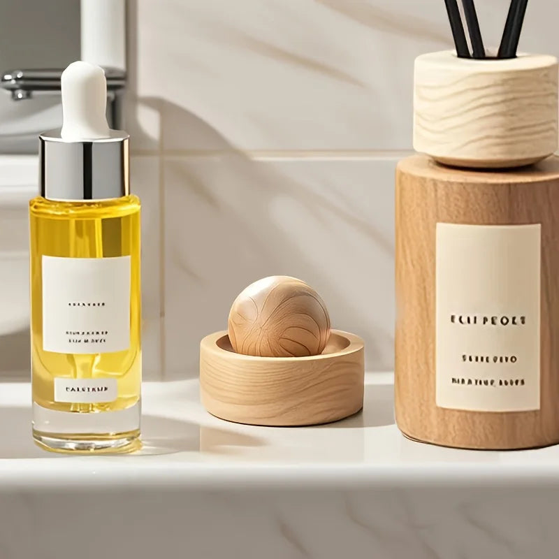 Natural Wood Essential Oil Diffuser – Car & Home