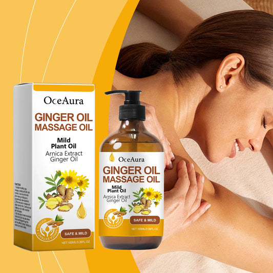 Ginger Warming Body Massage Oil – 100ml