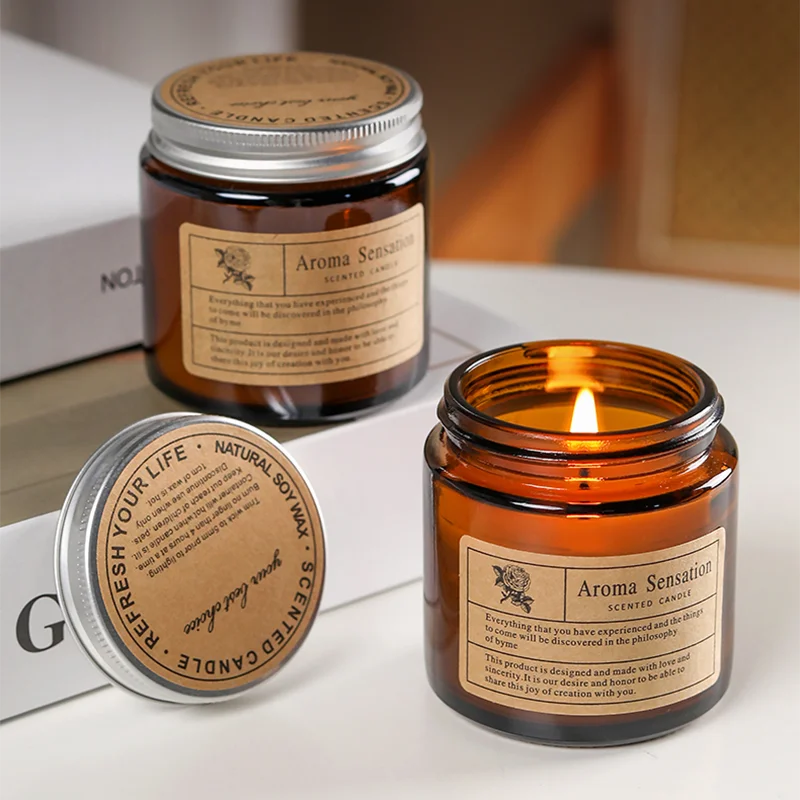 Smokeless Scented Soy Wax Candle – Glass Cup