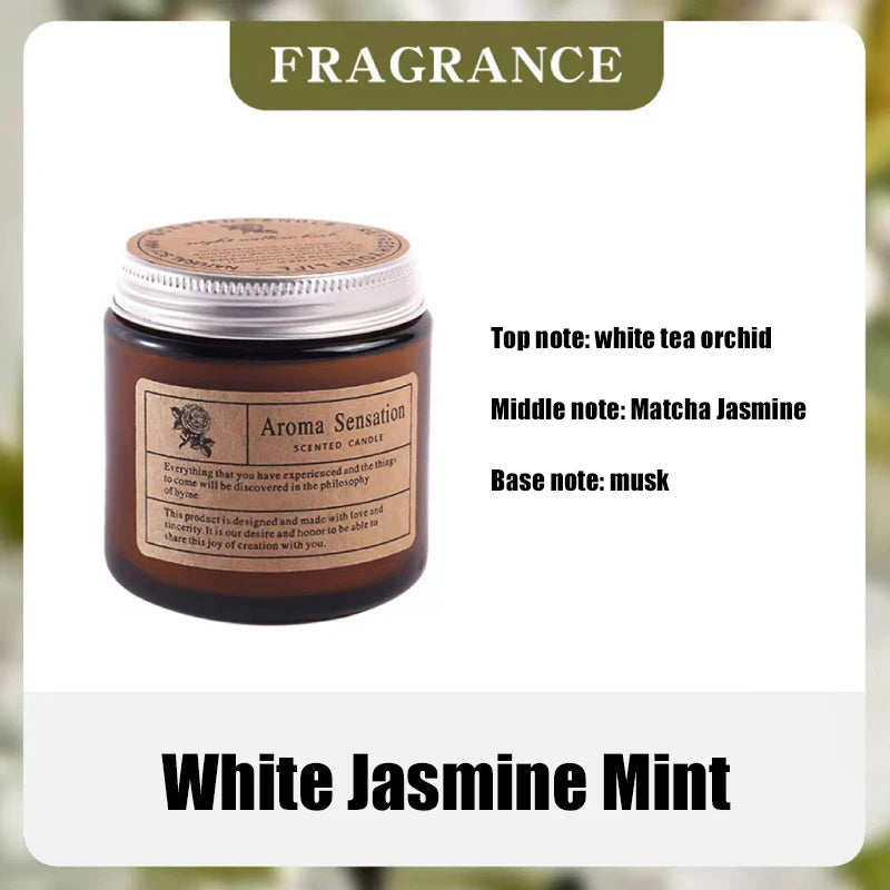 Smokeless Scented Soy Wax Candle – Glass Cup