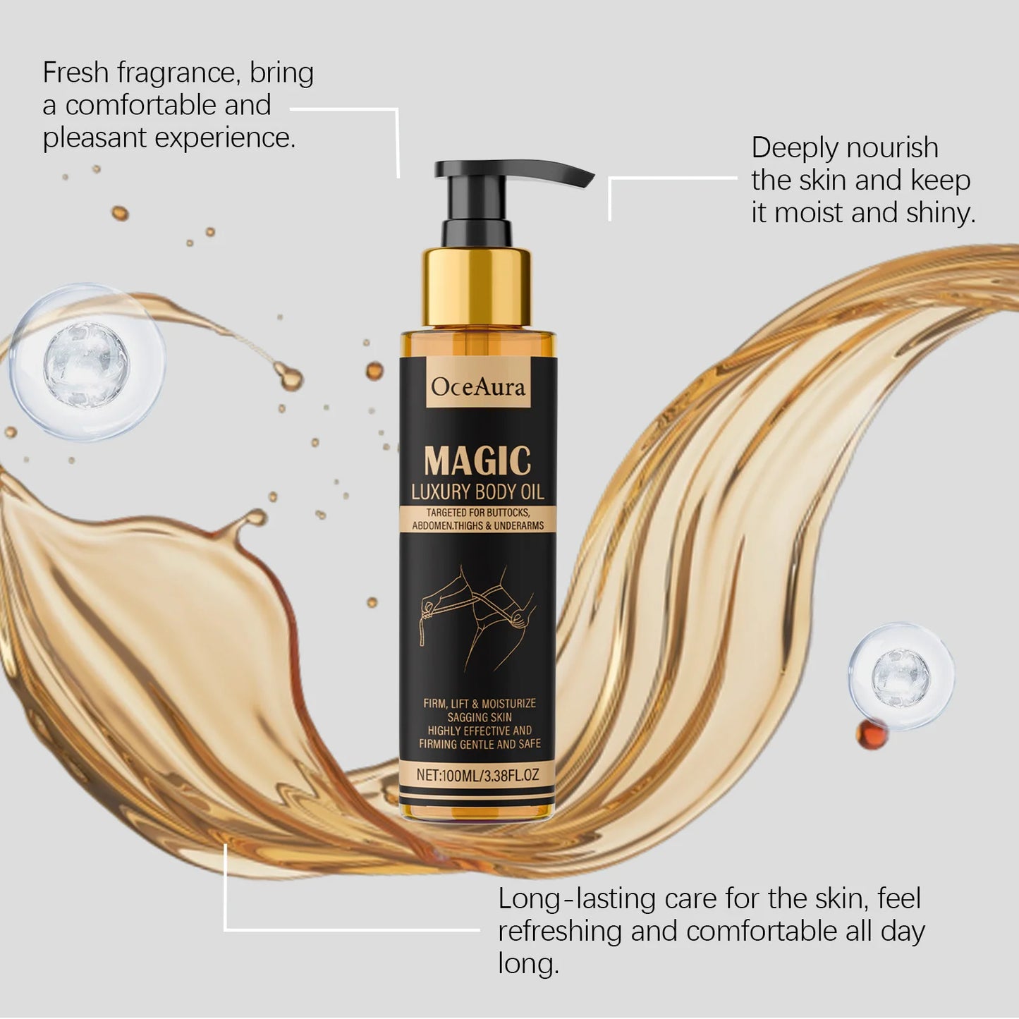 Luxury Firming & Anti-Aging Body Oil – 100ml