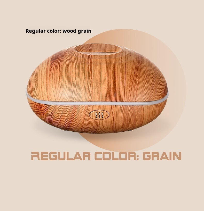 Ultrasonic Aroma Diffuser – 7-Color Flame LED