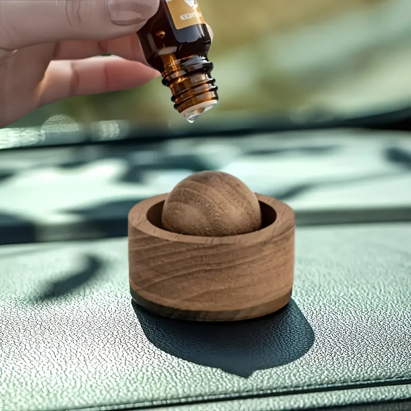Natural Wood Essential Oil Diffuser – Car & Home