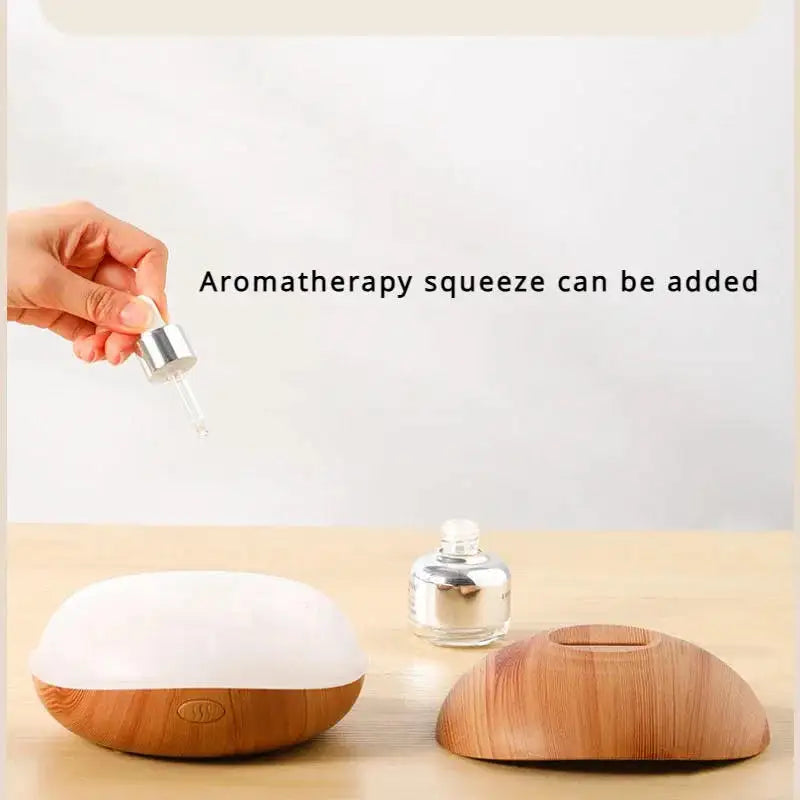 Ultrasonic Aroma Diffuser – 7-Color Flame LED