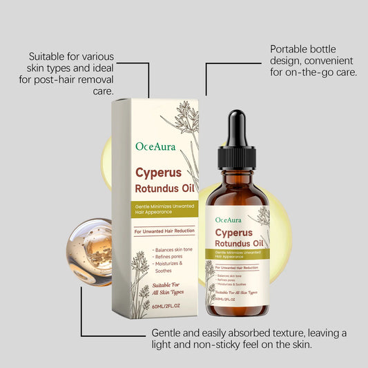 OceAura Huile Essentielle Après Épilation – Apaisante & Nourrissante
