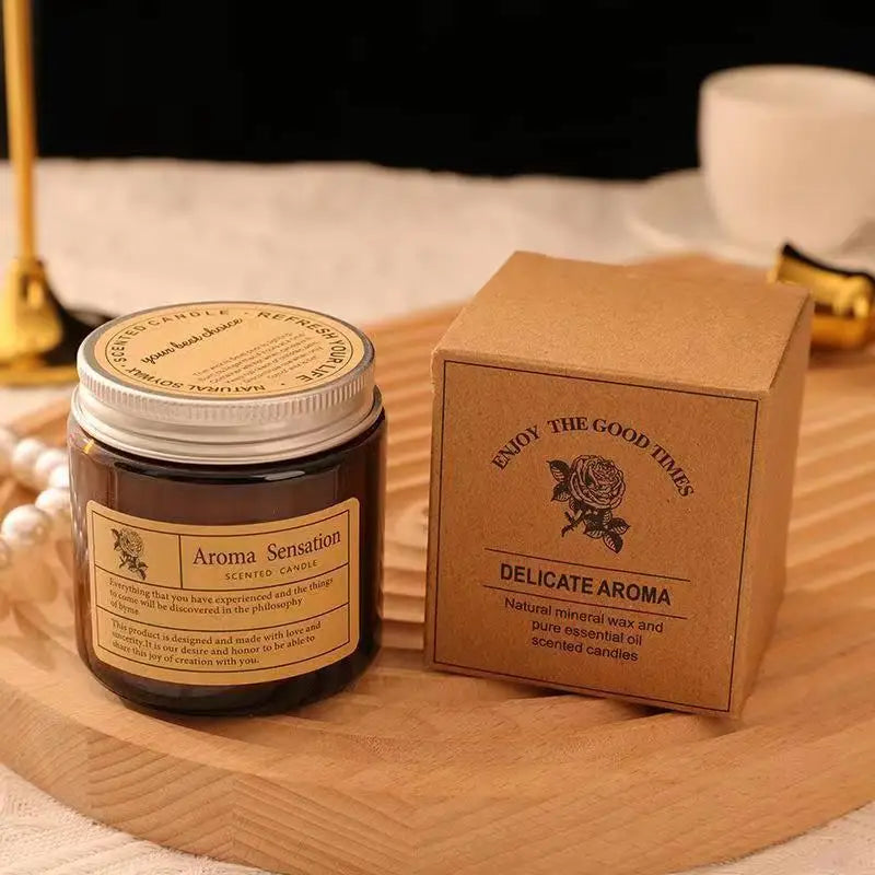 Smokeless Scented Soy Wax Candle – Glass Cup