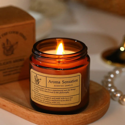 Smokeless Scented Soy Wax Candle – Glass Cup