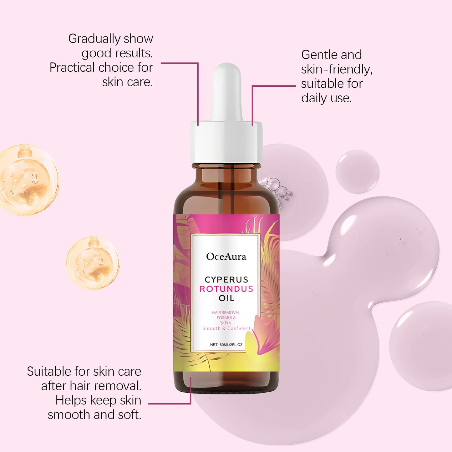 Hair Removal & Growth Inhibition Oil – 60ml