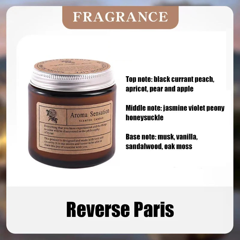 Smokeless Scented Soy Wax Candle – Glass Cup
