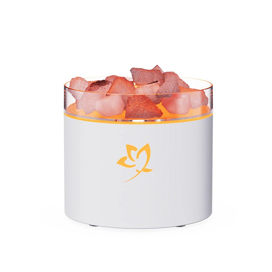 Crystal Salt Stone Aroma Diffuser – Colorful Mood Lamp