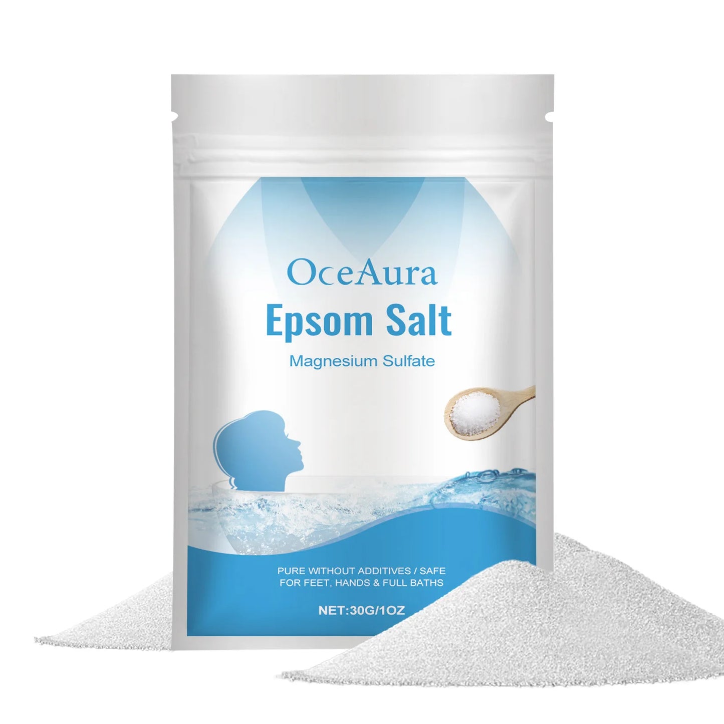 OceAura Sel de Bain Epsom – Relaxation & Soin de la Peau