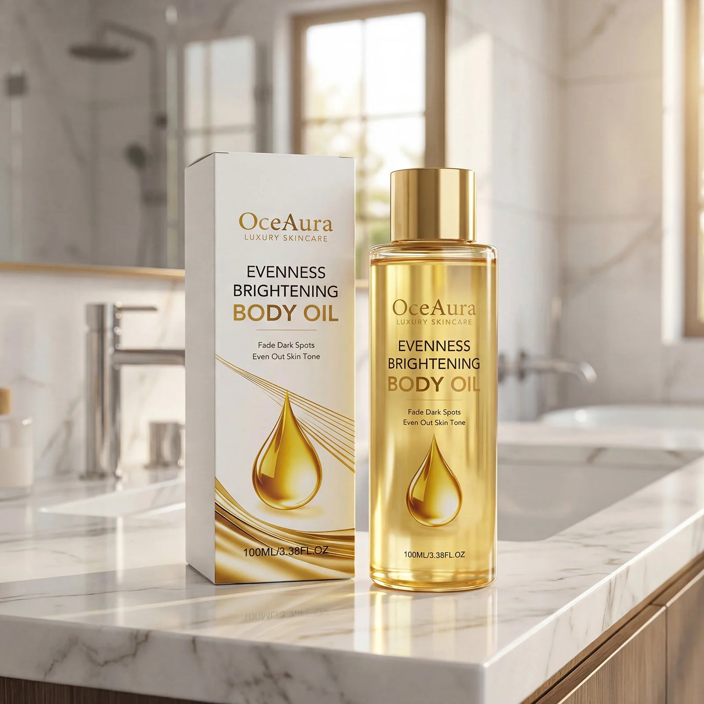 Vitamin E & Aloe Vera Glow Body Oil – 100ml