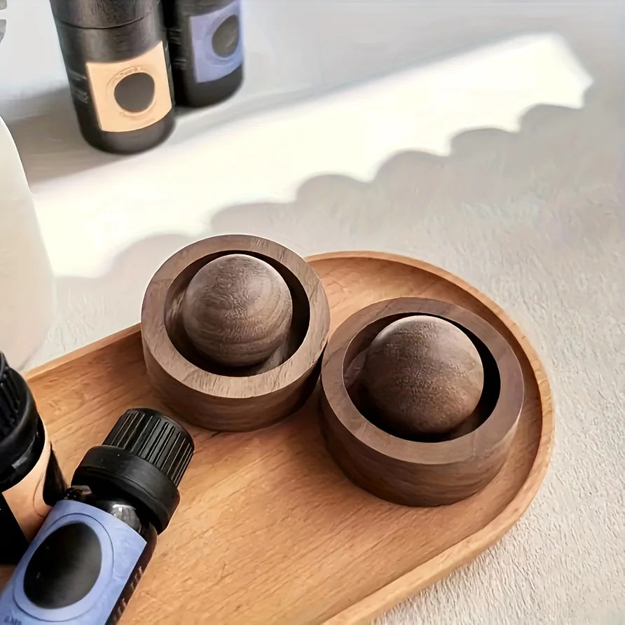 Natural Wood Essential Oil Diffuser – Car & Home