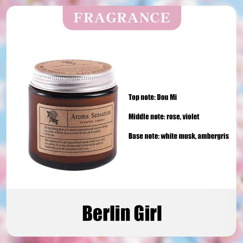Smokeless Scented Soy Wax Candle – Glass Cup