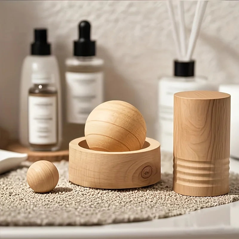 Natural Wood Essential Oil Diffuser – Car & Home