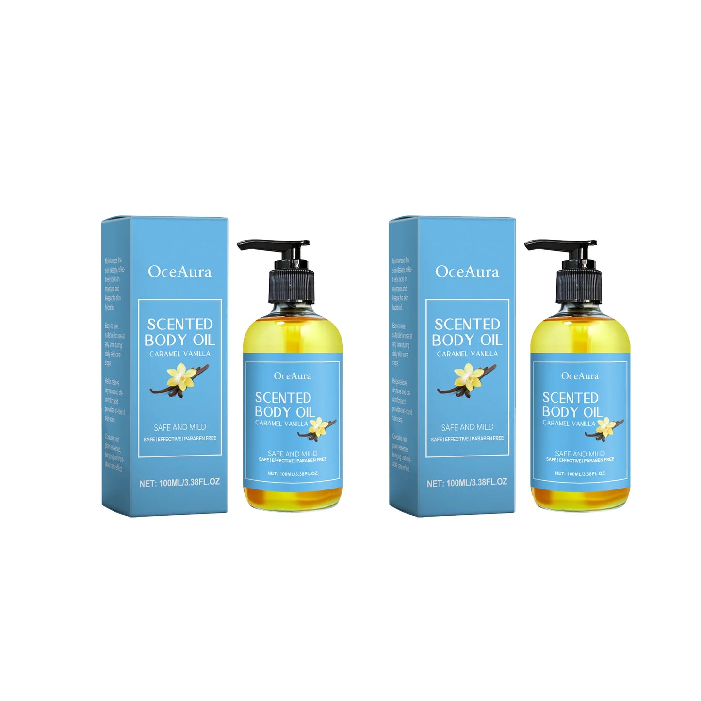 Vanilla & Caramel Body Massage Oil – 100ml